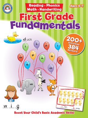 cover image of First Grade Fundamentals, Grade 1
